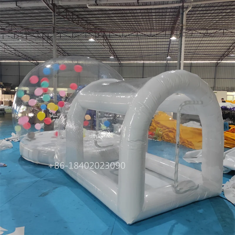New design high quality factory price inflatable bubble house tent bubble bounce house bubble house with bounce
