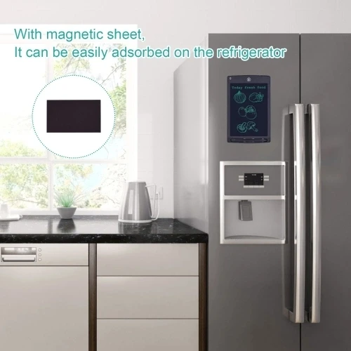 8.5 inch Customized Magnetic writing pad for Kitchen Fridge, magnetic menu planner writing board