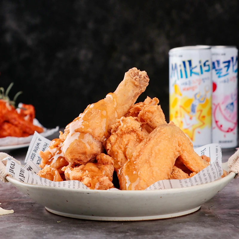 Best Sale 1kg Honey Lemon Garlic Flavor Fried Chicken Sauce  Customize Package Service Accept OEM Fast Delivery