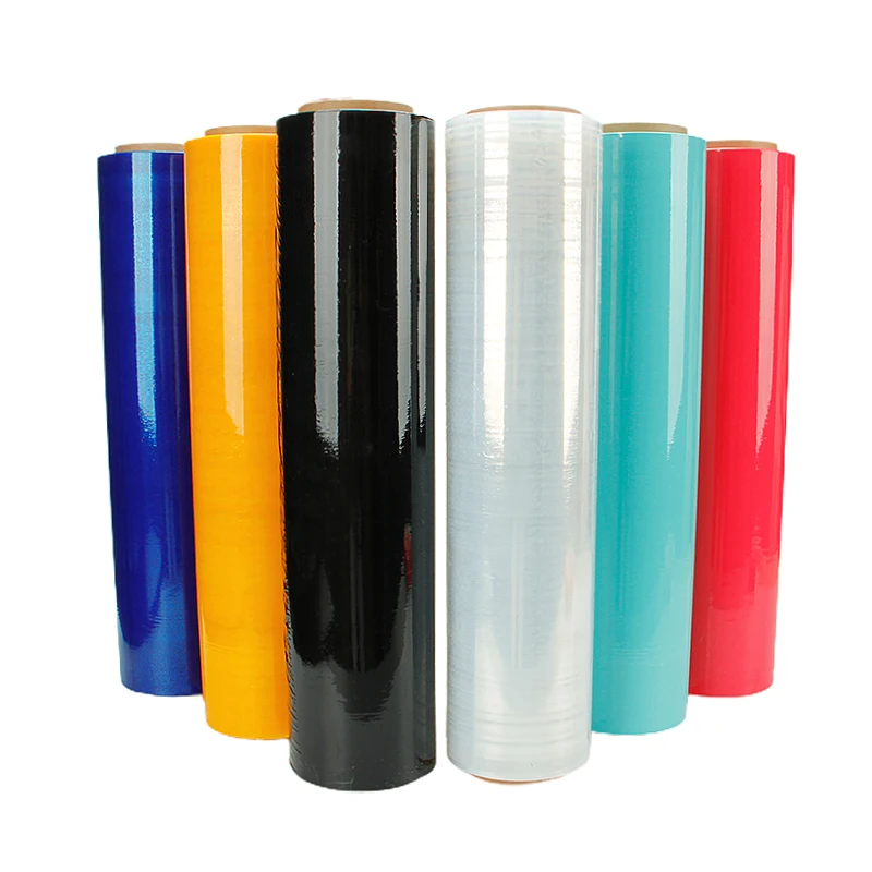 Factory Power PE Pallet Colorful Stretch Film Pallet Packing Logistic Goods Protecting