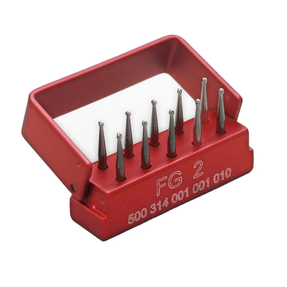 Dental Carbide burs Round FG2# For High speed Handpiece/dental carbide burs