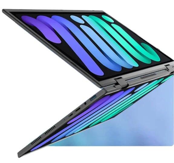 Factory wholesale cheapest 14inch laptop intel celeron  touch dual screen laptop for home personal use