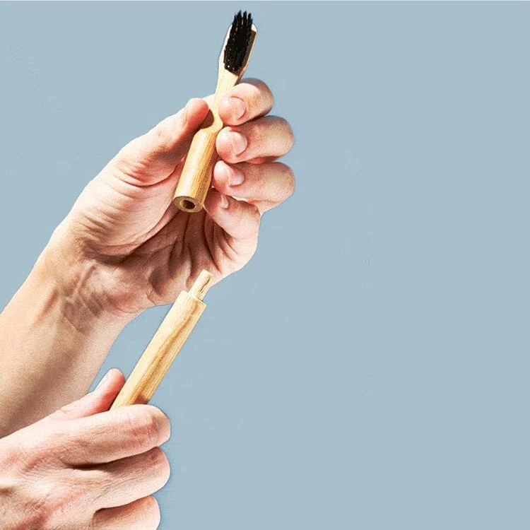 
Eco Friendly Organic Bamboo Replacement Toothbrush Custom Logo Bamboo Toothbrush Replaceable 