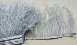 cheap China factory  high quality  catching dyed color ostrich feather trim