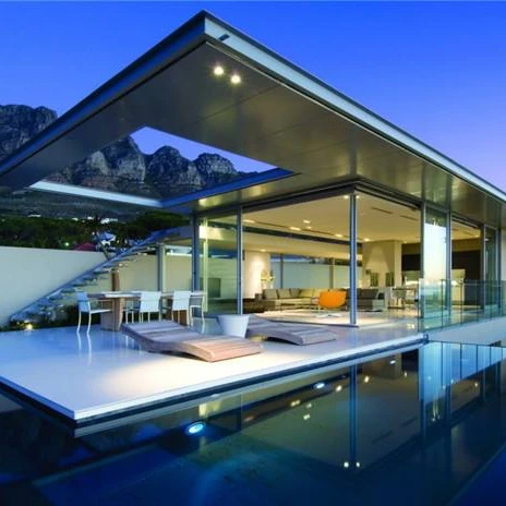 Eco friendly easy install standards foldable expandable professional customized floating prefab building villa