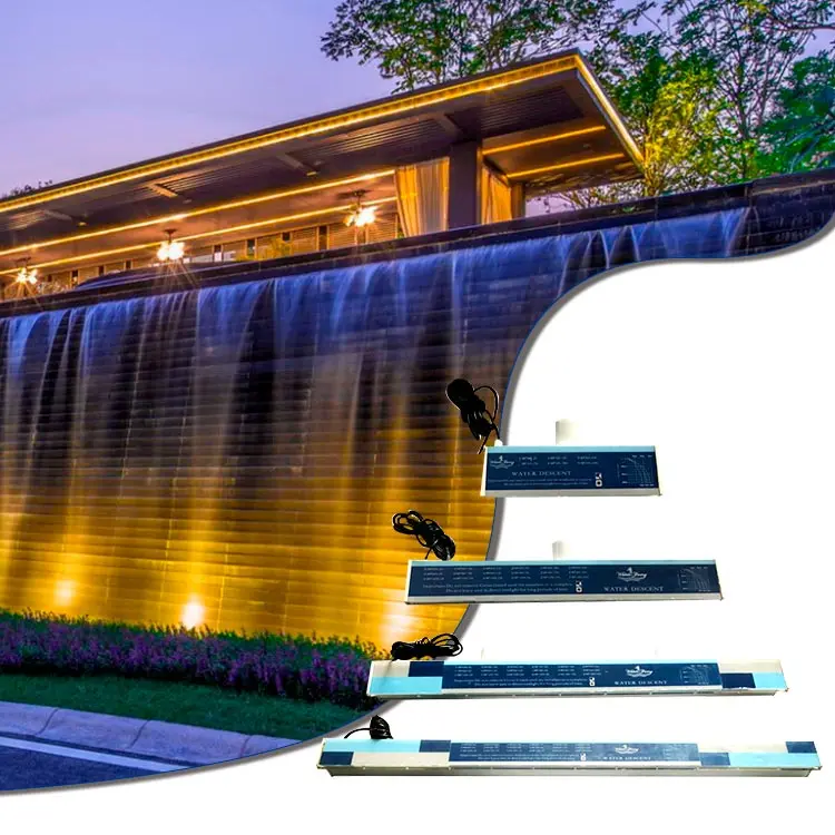 Artificial indoor waterfalls for homes, indoor water feature wall