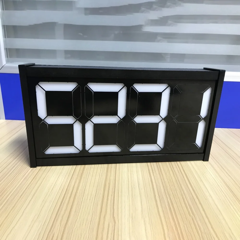 EXC lighted signs doorplate residential door numbers led solar powered house number light with battery