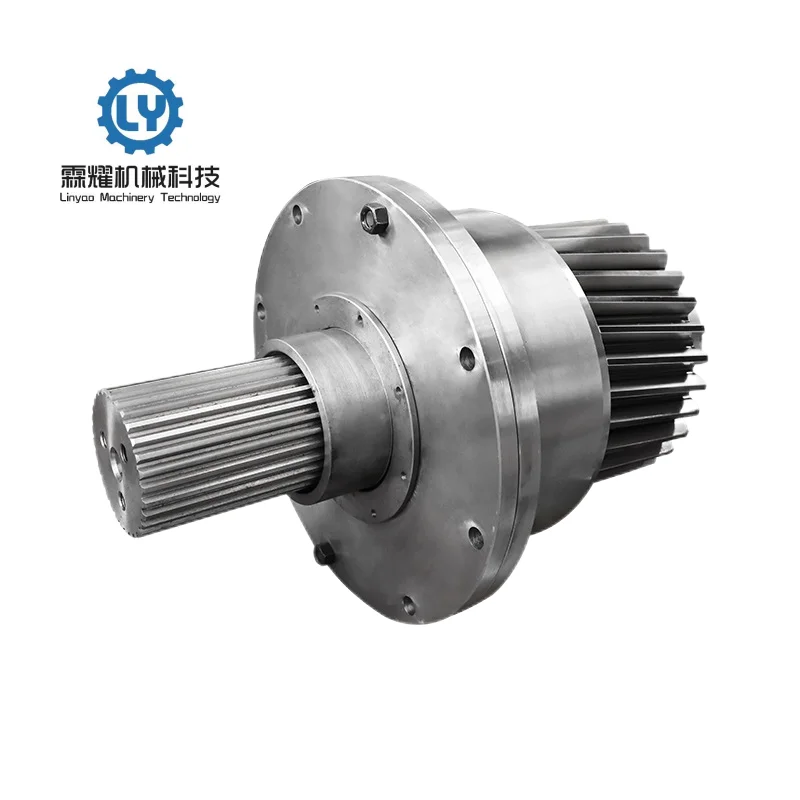The OEM Plant Produces Hard Face Grinding Spline Gear Shafts for Transmission Gear Boxes for Metallurgical Equipment