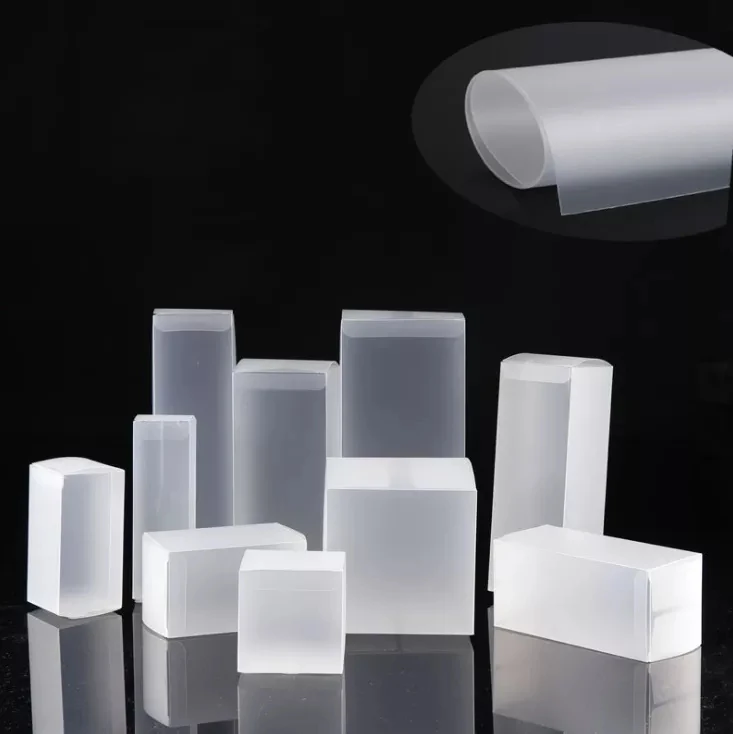 Custom Blank Frosted Pp Packaging Box Transparent Pet Box Clear Pvc Plastic Box