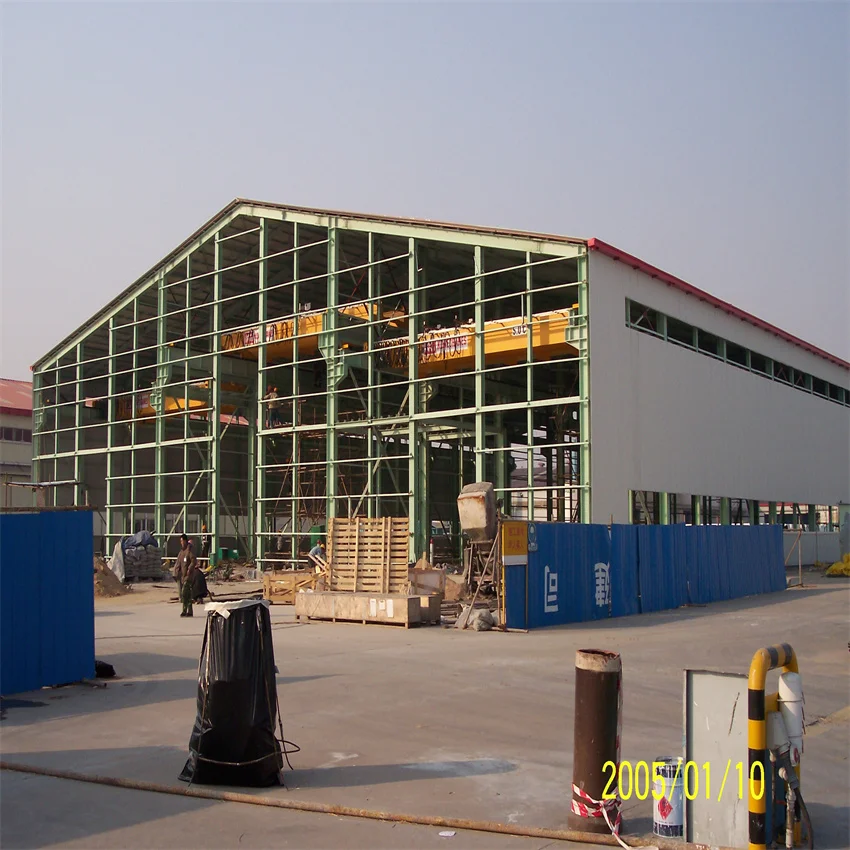 Reliable Prefabricated Steel Structure Workshop And Warehouse Commercial And Office Building Chinese Manufacture Fabrication