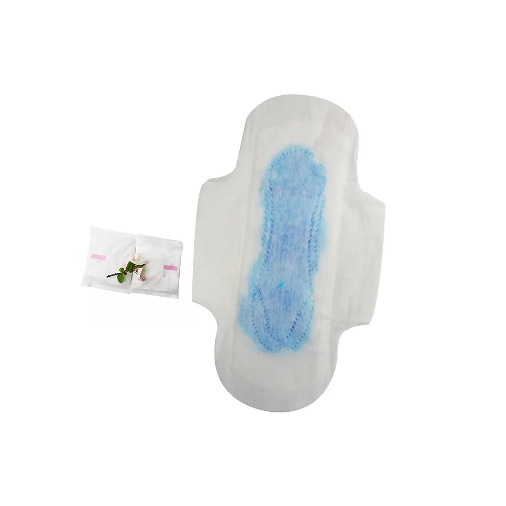 Natural organic cotton sanitary napkin Bamboo Charcoal Anion menstrual pads