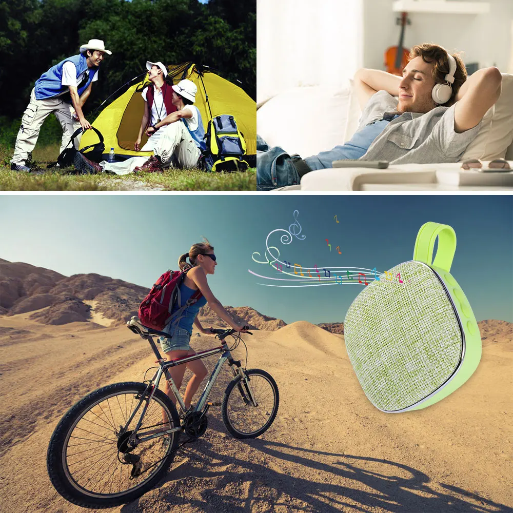  Bluetooth-динамик для душа тканевый портативный динамик с Usb-портом