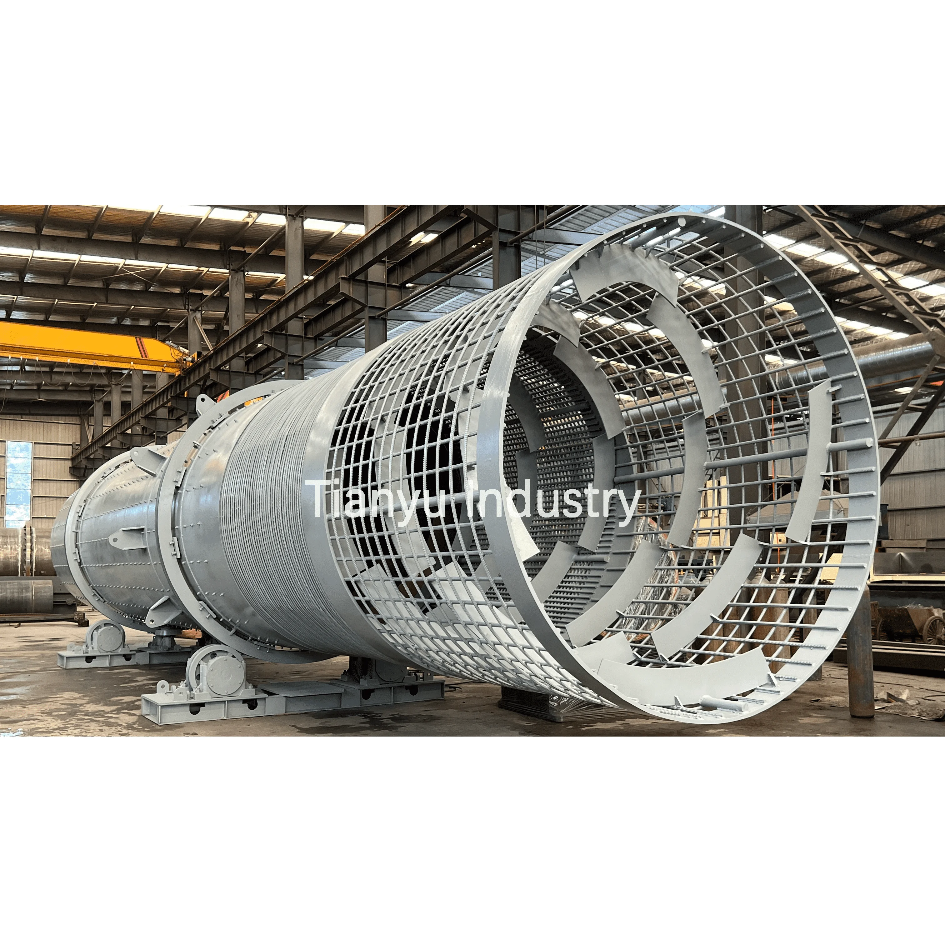 Gravel Washing Equipment River Stone Rotary Scrubber Drum Type Washing Machine