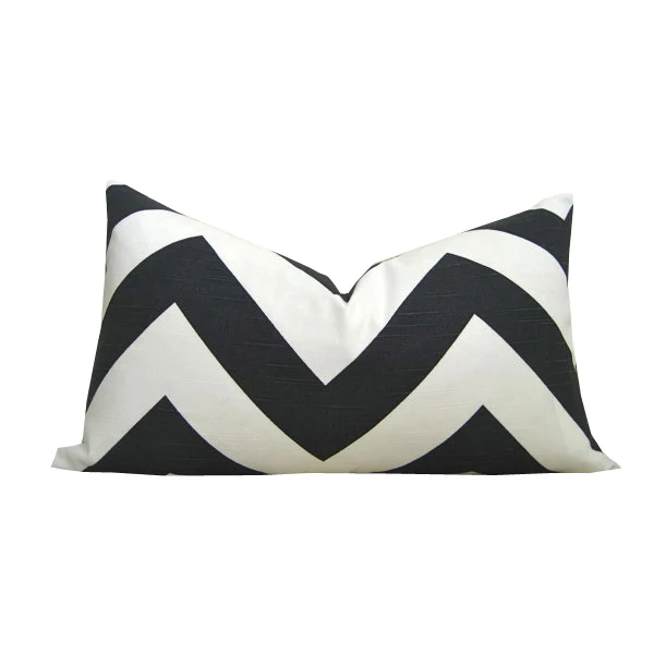 Home Decoration Couch Sofa Patio 45*45 cm Yellow Striped Throw Cushion Set Plush Waterproof Outdoor Throw Pillow Covers