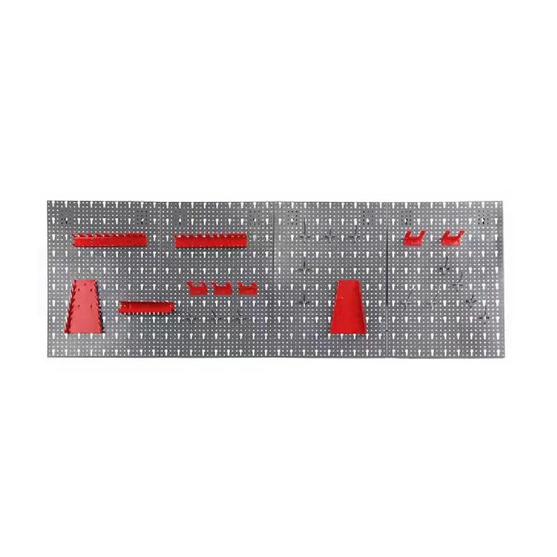SPCC wall mounted  board accessories hanging pegboard tool display steel panel on the wall organizer