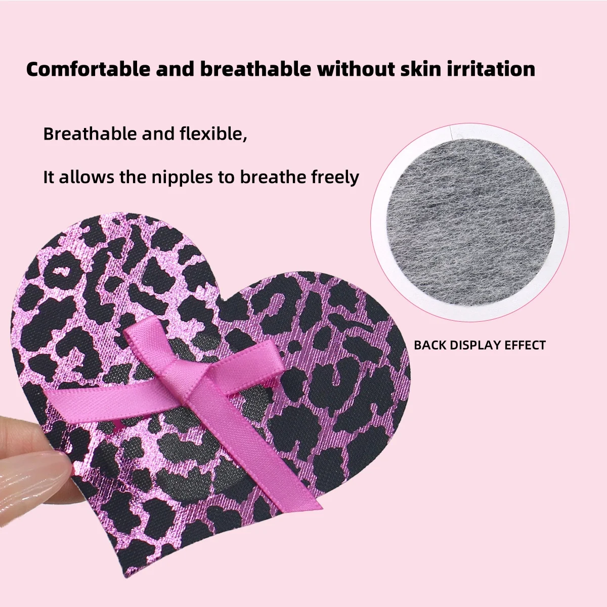 Leopard Print Disposable Nipple Pasties Sexy Girl Breast Nipple Cover for Strippers Decorative Boobs Cover Intimates Accessories