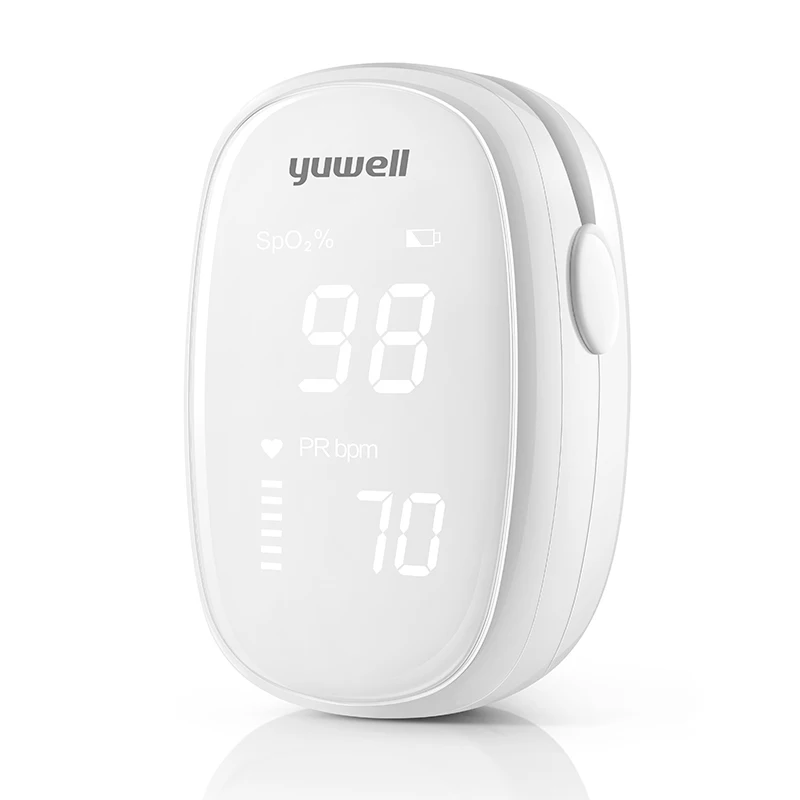  Yuwell medical YX102 Пальчиковый зажим детектор насыщения крови кислородом домашний измеритель пульса для пожилых