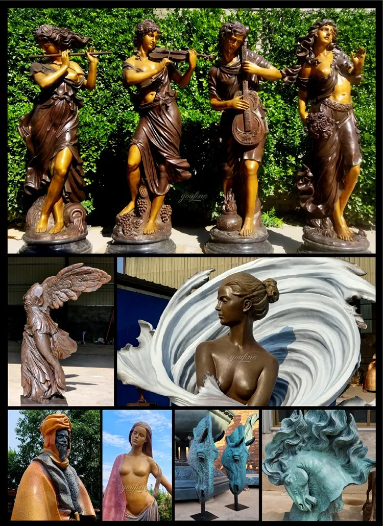 bronze statue Detail Show