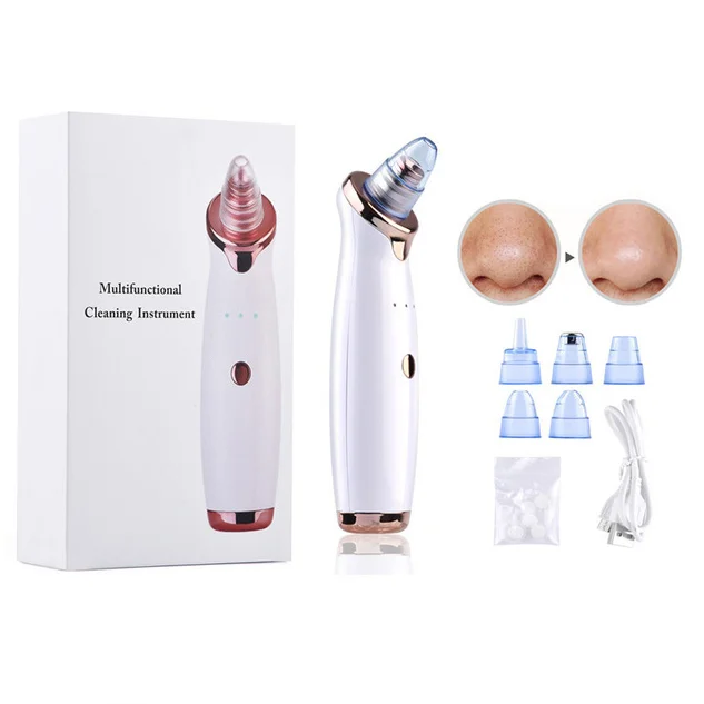 Hot selling Pore cleanser vacuum electric Blackhead suction facial blackhead remover Multi-Function beauty equipment