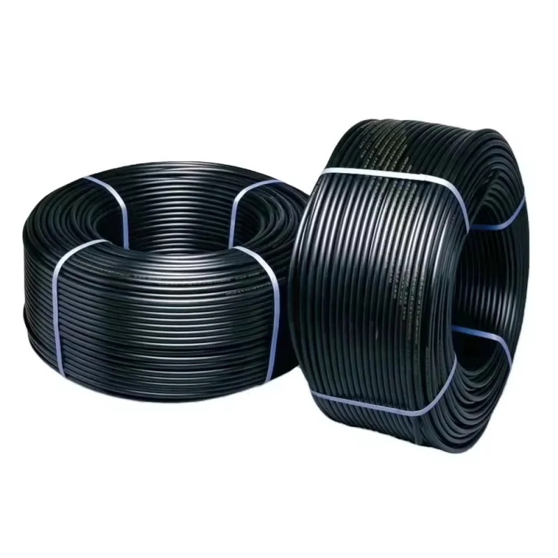 Durable PE100 HDPE Drinking Water Transmission Pipe 6mm SDR11 round Head Drainage Pipe for Irrigation & Supply