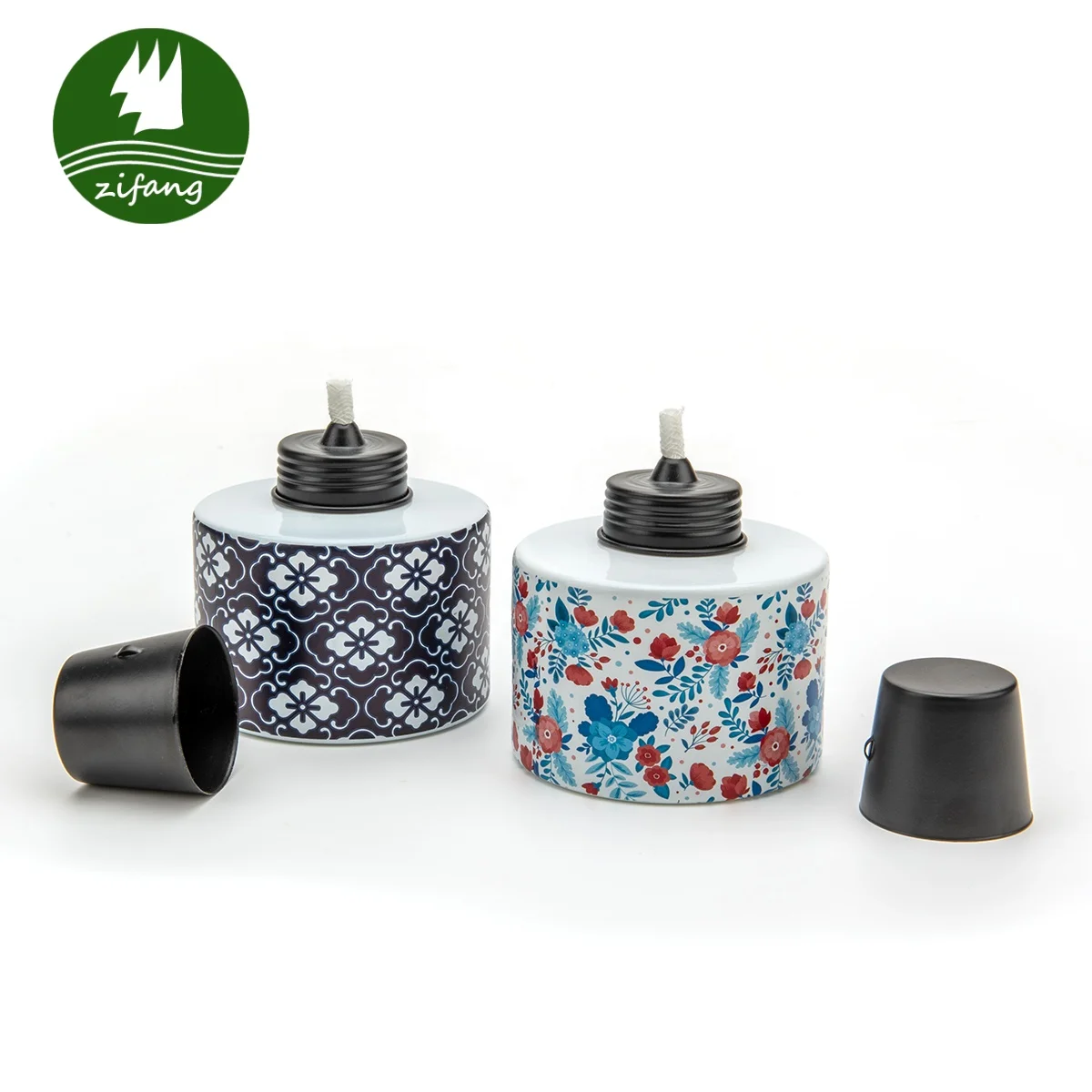 Wholesale New Design Factory Outlet Glass Fragrance Lamp Decorative Wick Holder Smokeless Mini Glass Oil Lamp