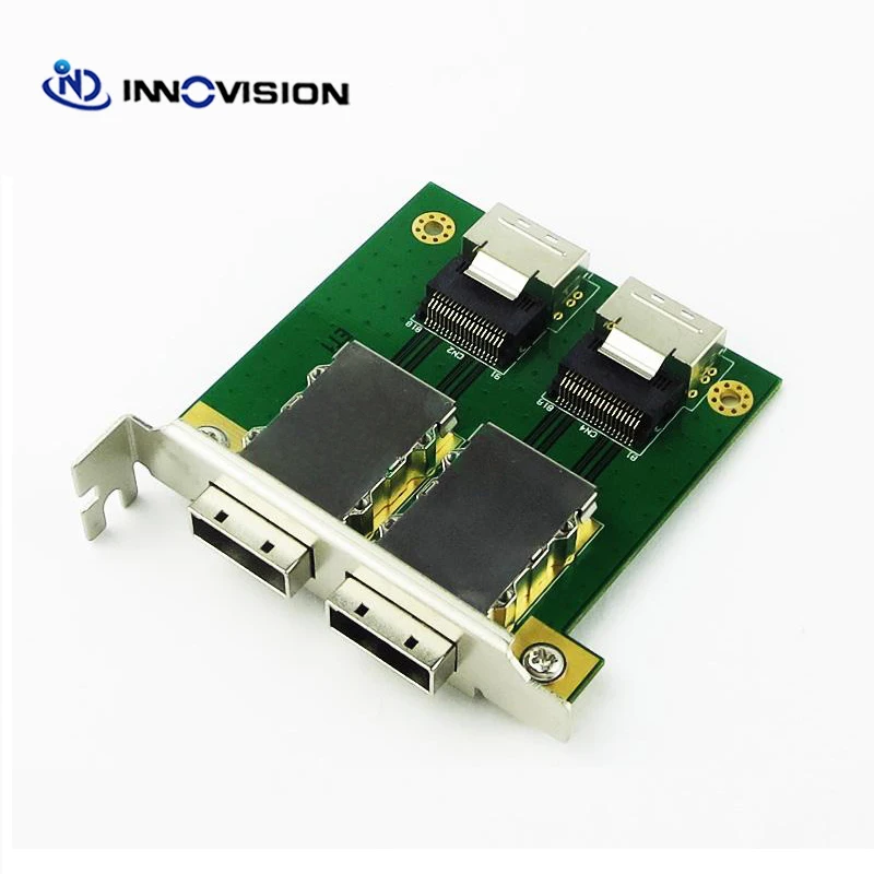 JBOD External adapter board 6GB  Dual SFF 8088 36 to 8087 26 Built-in  for JBOD Server Mini SAS card