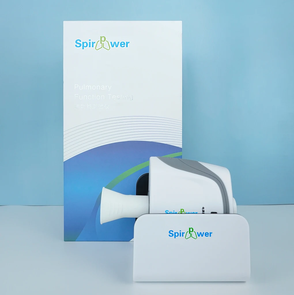 China supply ultrasonic pulmonary function portable medical spirometer machine