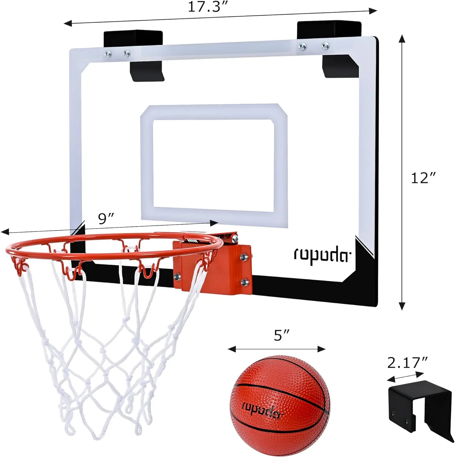 MINI INDOOR BASKETBALL HOOP Perfect Basketball Training Tool for Kids Adults