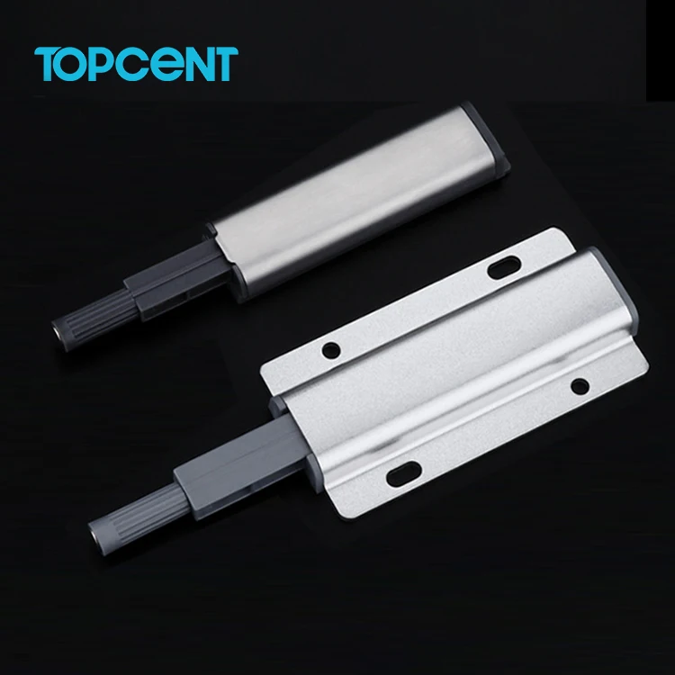 TOPCENT Cabinet Push Latch Drawer Push To Open System Damper Buffer With Magnetic Tip Door Stop-in Automatic Door Operators