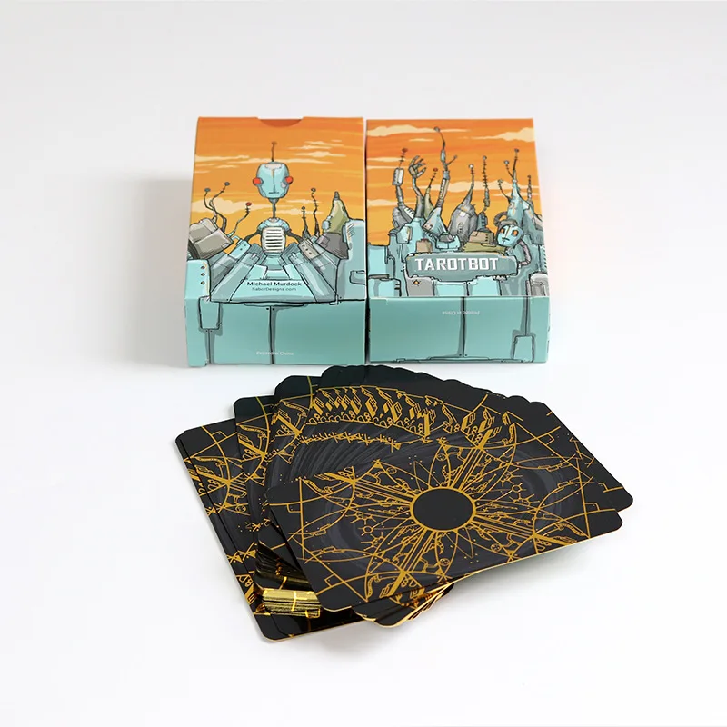 China factory Wholesale custom oracle cards game card affirmation decks custom printing tarot deck