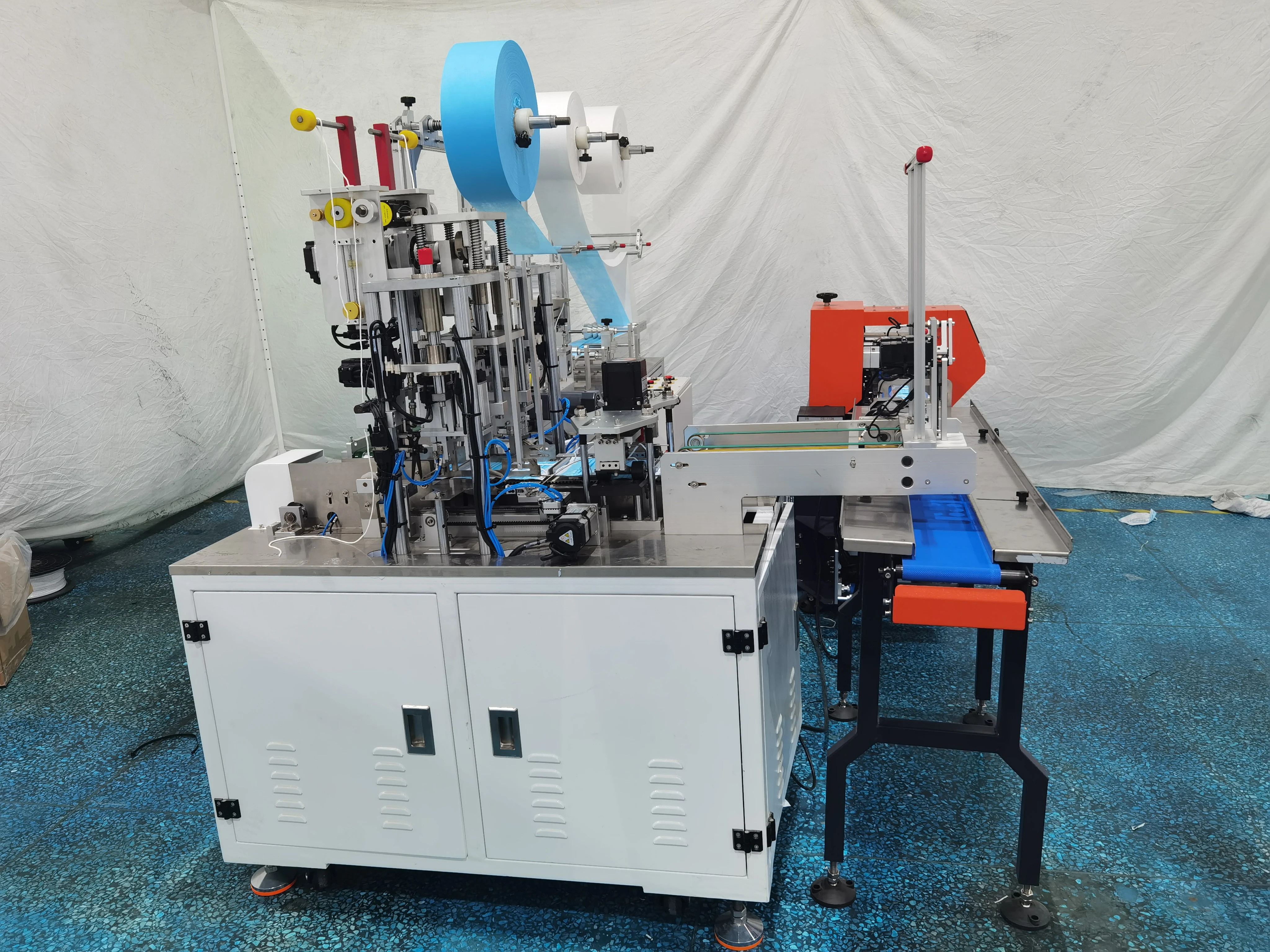 Fully automatic 3D/KN95/KF94/Flat mask packing machine