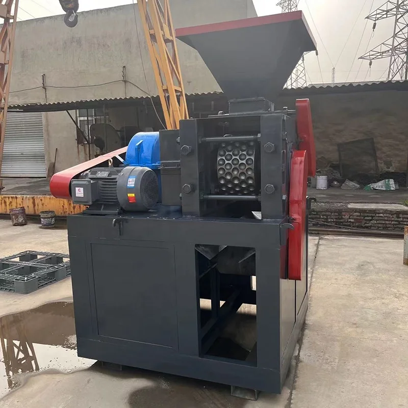 Ceramic powder coal ball press machine small carbon briquette machine fines sponge iron briquette machine