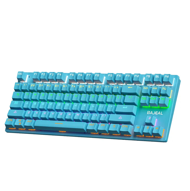 Custom Portable 60% Wireless Gaming 61 Keys Mechanical Keyboard RGB Wired Gaming Mechanical Keyboard