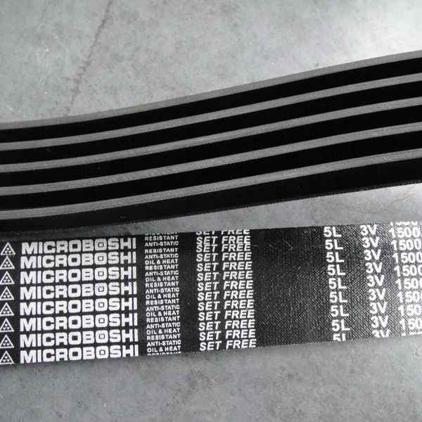 Industrial Automotive Measuring Conveyor Banded Wrapped Rubber Poly V Belt