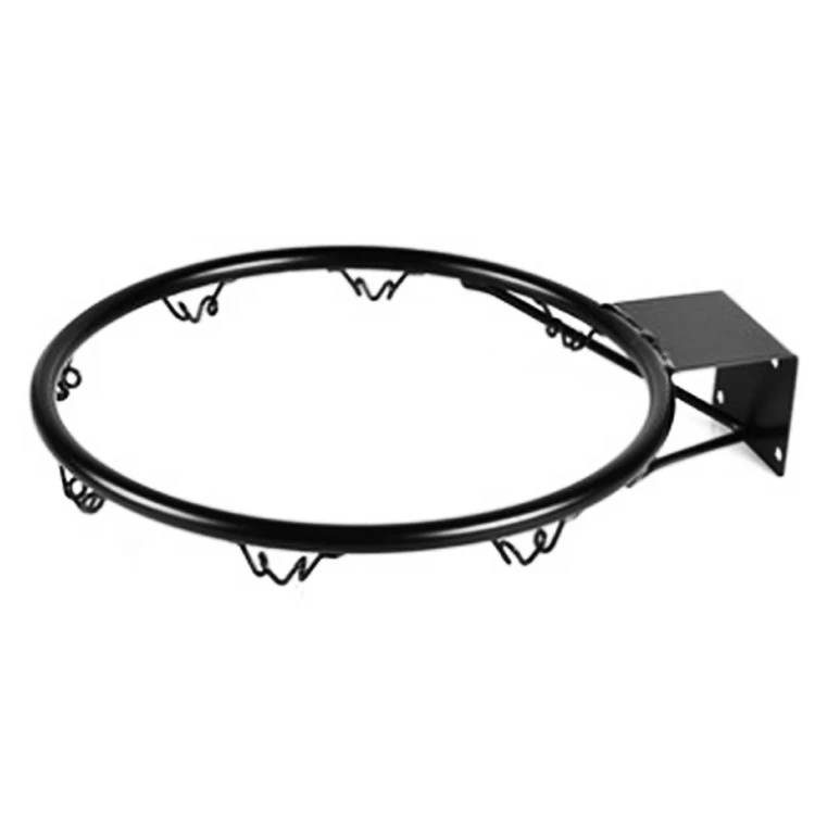 Powder coated 23cm official basketball rim size for kids dunking game playing