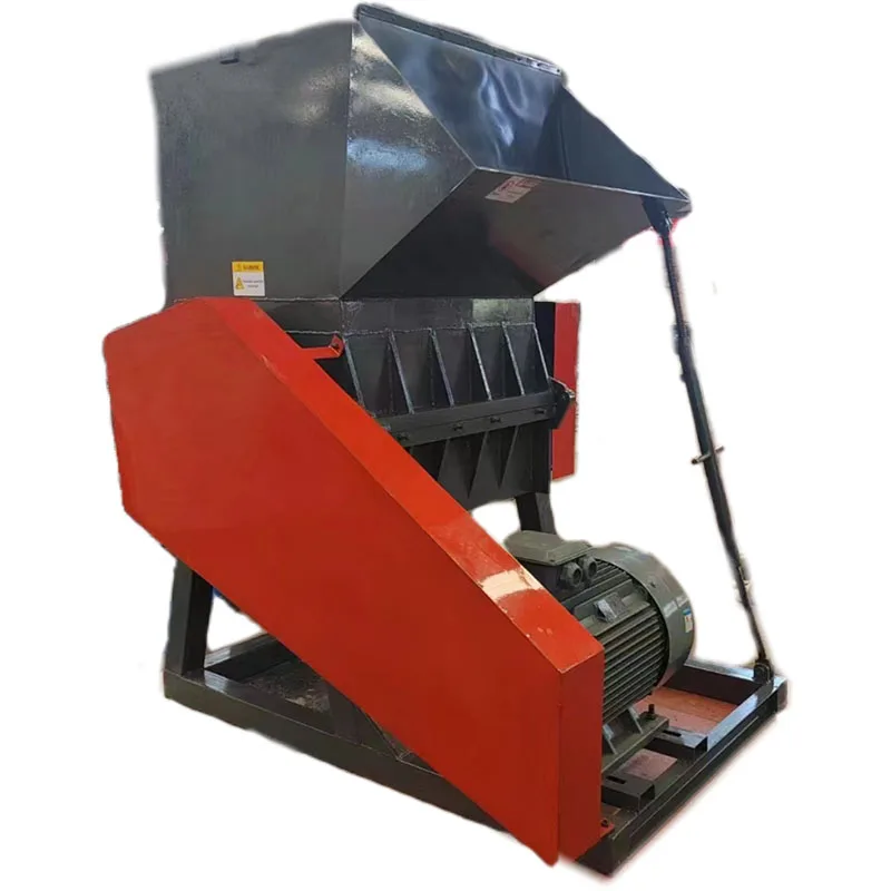 Plastic crushing injection molding machine/scrap return water outlet material crusher/rubber silicone granule crusher