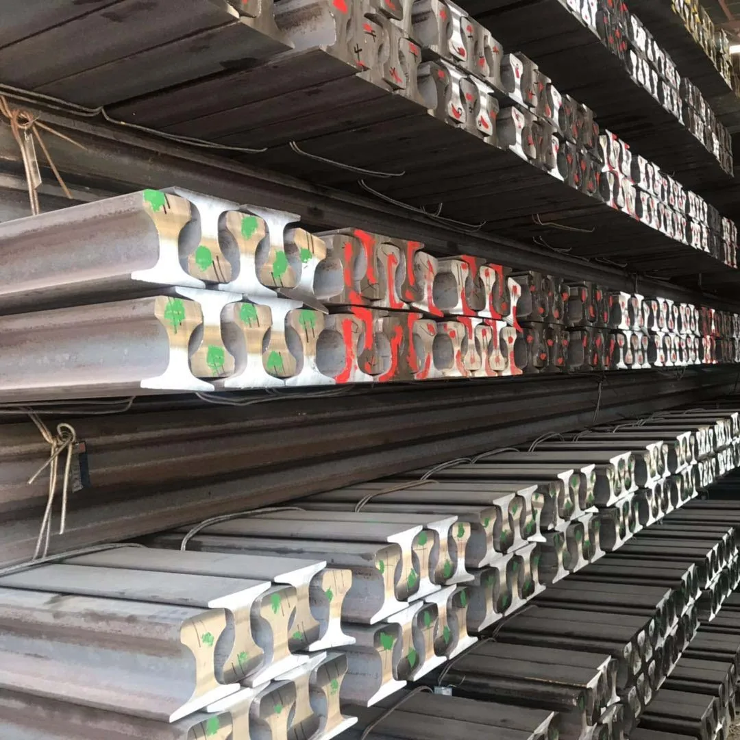 railroad steel rail heavy railway rail and light railway rail track for mining and crane