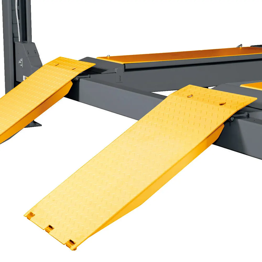 Johnham Four-post Alignment Lift for Wheel Alignment Rolling Jack Included JFL09A