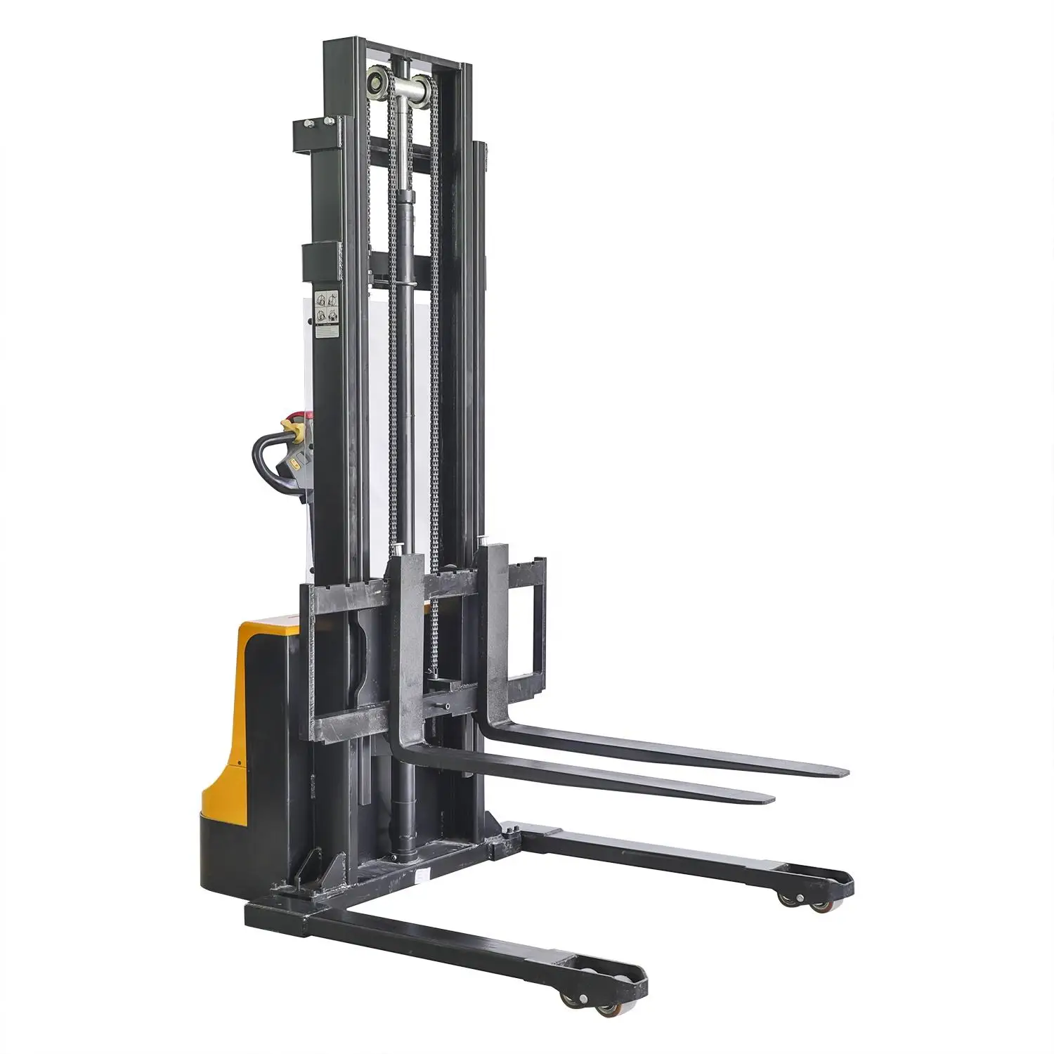 Best Electric Stacker Automated Warehouse Stacker Semi Electric Portable Self Loading Stacker Pallet