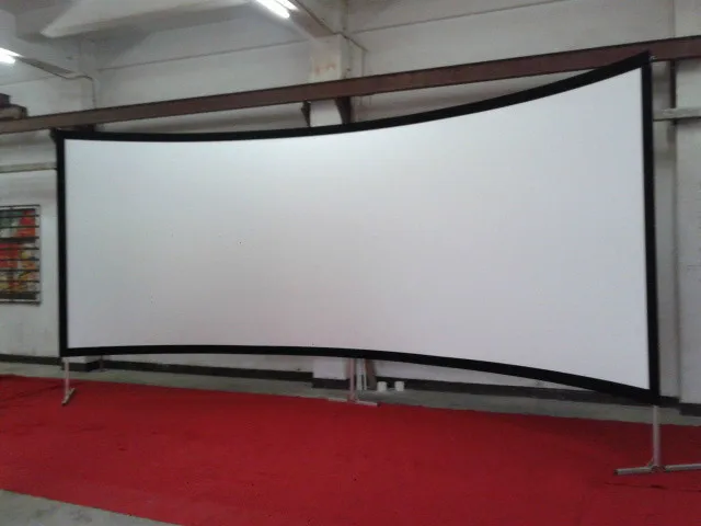 TELON 180-220 Degree Flight Simulator Projection Screen Custom Curved Projection Screen Diameter from 4m-10m