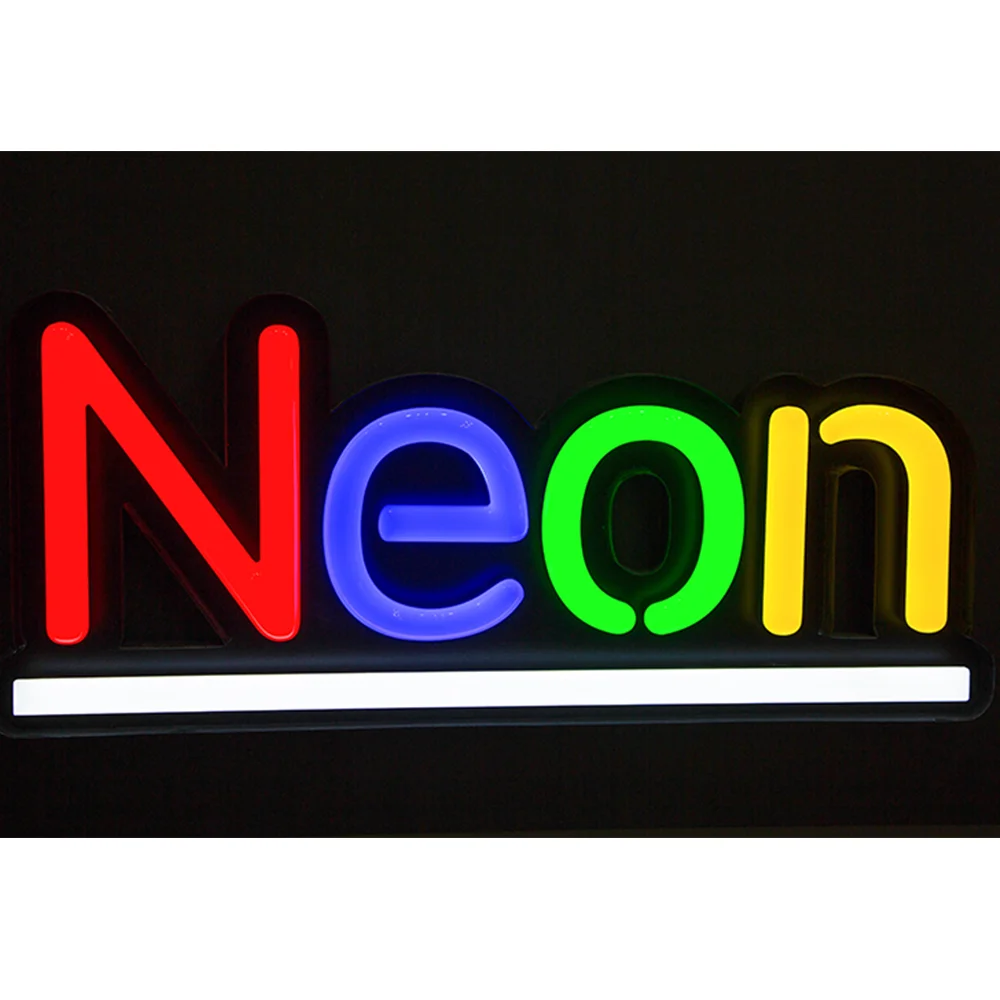 Wholesale Price Durable Party Wall Decorations Luminous Acrylic Letter Custom Neon Light Sign