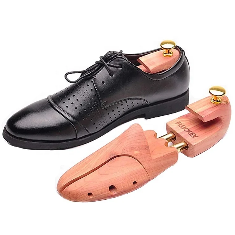 Регулируемые кедровые деревянные обувные деревья LM040 с лавандой