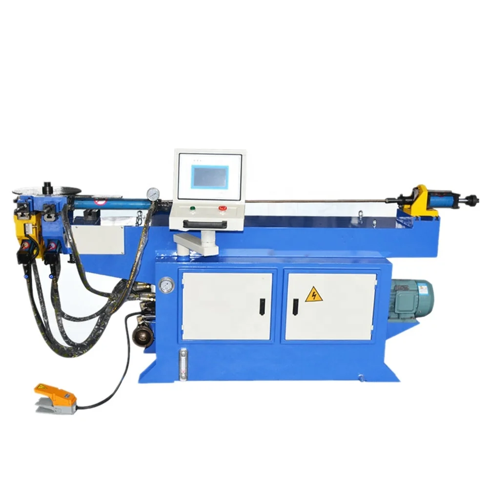 AlibabaSelect DW63NC Semi Square Mandrel Sale Pipe Bending Machine Tube Bender Price