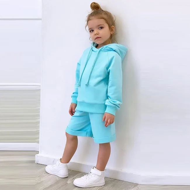 Customize Children Clothing Baby Sweatsuits Wholesale Sports Set Apparel High Quality Comfortable New Design Kids Tracksuits