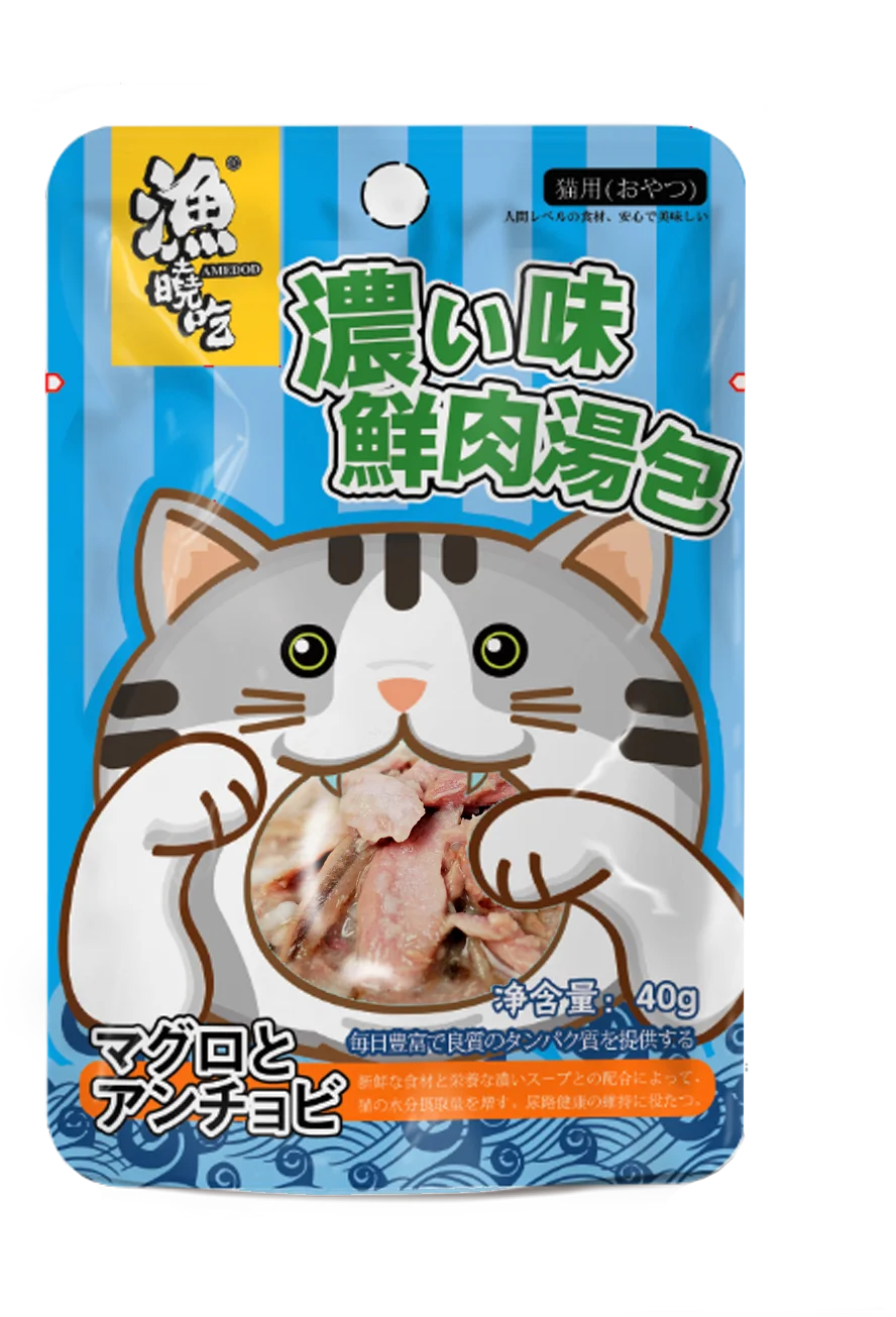 
 OEM корм для кошек сухой корм для домашних животных Классическая еда натуральный корм для кошек увлажнение влажный 40 г  
