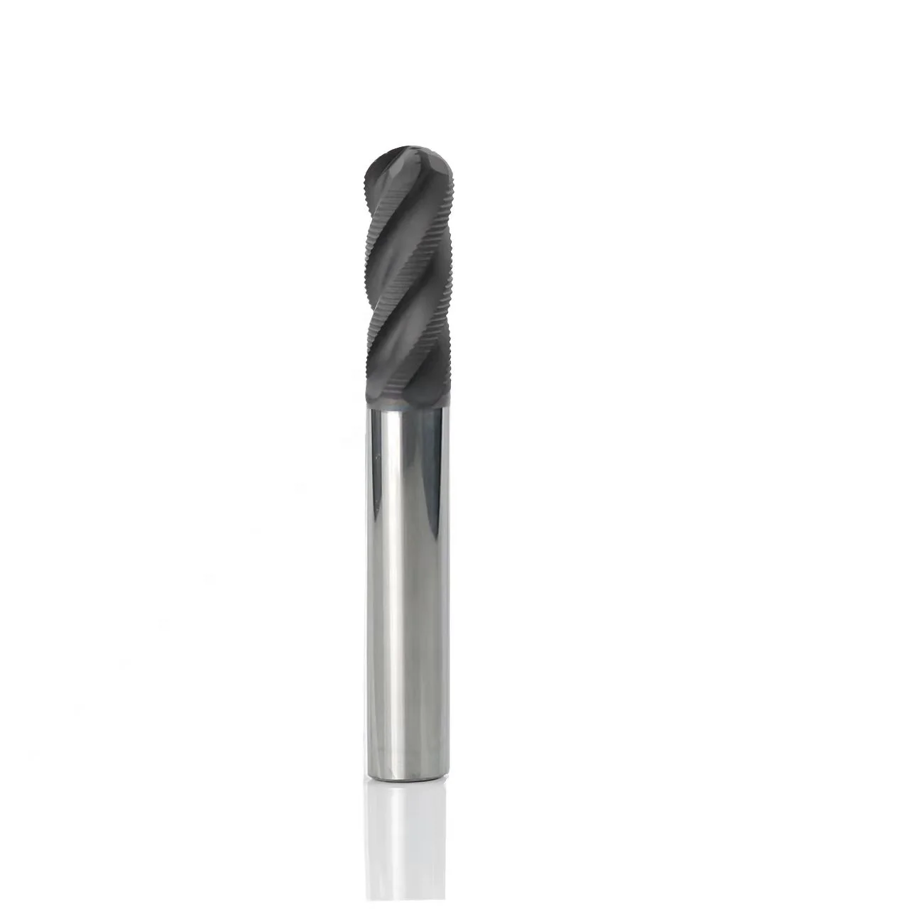 high performance CVD diamond coated roughing end mill cutting for Graphite mold processing