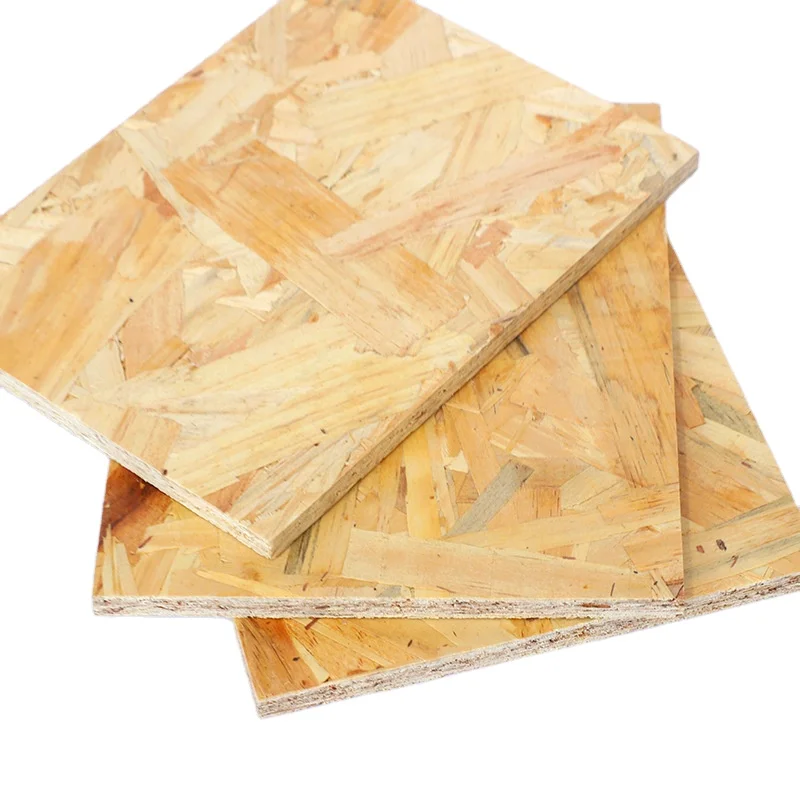 Customized 5~25 mm Excellent Grade Indoor Furniture Use OSB Flakeboards Waterproof Moisture-Proof Wood Particle Board Finished
