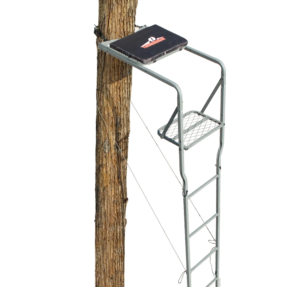 With Safety Tie-Off Ropes Hunting Tree Stand