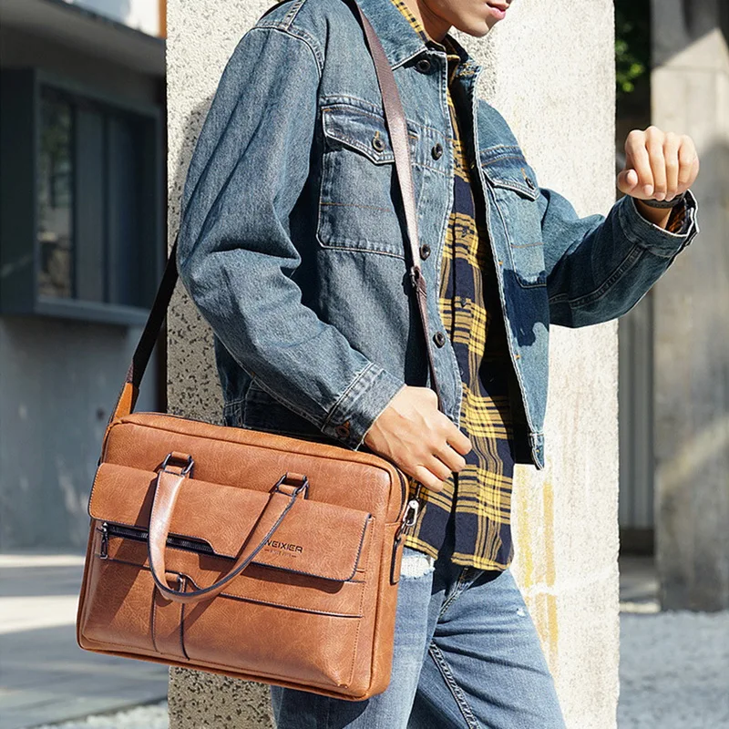 
Leather Man Messenger Shoulder Bags Male Small Cross Body Bags for Men Male Phone Belt Bag Pouch 