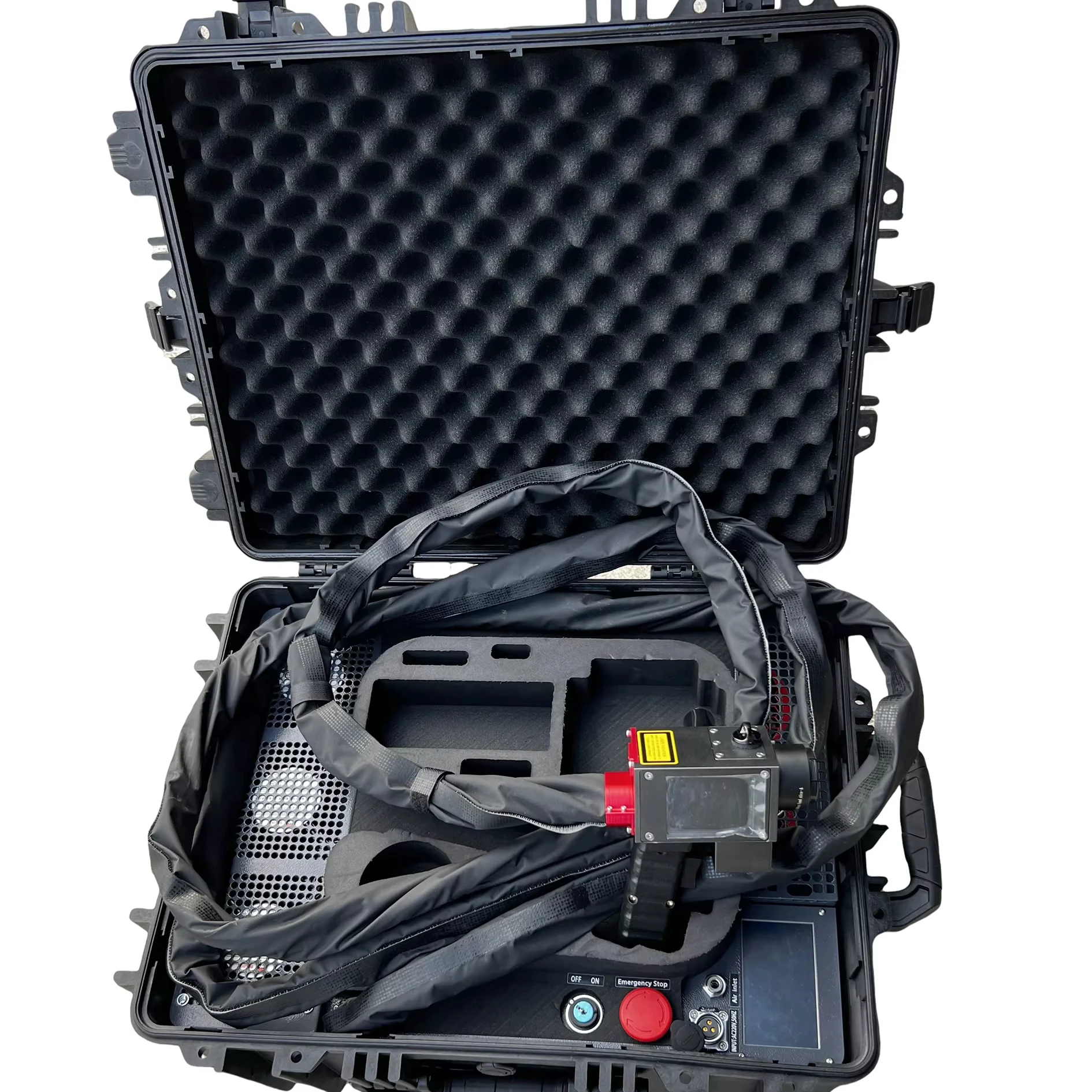 Factory Supply Luggage Portable Pulse Laser Cleaning Machine Mold Cleaning Rust Removal Oil Removal Paint 100W 200W 300W